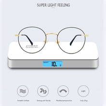 Load image into Gallery viewer, Pure β Titanium Spectacle Frame , Women Ultra Light Round Frame Myopia Glasses frames for Prescription  F1918