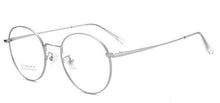 Load image into Gallery viewer, Pure β Titanium Spectacle Frame , Women Ultra Light Round Frame Myopia Glasses frames for Prescription  F1918