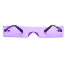 Load image into Gallery viewer, Rectangle Sunglasses Women 2023  Brand Designer Red Pink Clear Small Lens Personality Sun Glasses Shades UV400