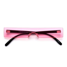 Load image into Gallery viewer, Rectangle Sunglasses Women 2023  Brand Designer Red Pink Clear Small Lens Personality Sun Glasses Shades UV400