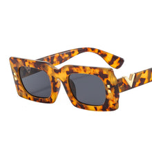 Load image into Gallery viewer, Rectangle Sunglasses Women Brand Designer Vintage Sun Glasses Ladies Eyewear UV400 Goggle Shades