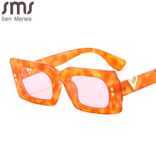 Load image into Gallery viewer, Rectangle Sunglasses Women Brand Designer Vintage Sun Glasses Ladies Eyewear UV400 Goggle Shades