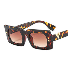 Load image into Gallery viewer, Rectangle Sunglasses Women Brand Designer Vintage Sun Glasses Ladies Eyewear UV400 Goggle Shades