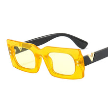 Load image into Gallery viewer, Rectangle Sunglasses Women Brand Designer Vintage Sun Glasses Ladies Eyewear UV400 Goggle Shades
