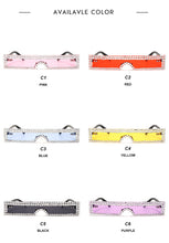 Load image into Gallery viewer, Rectangle Sunglasses Women   Brand Designer Red Pink Clear Small Lens Personality Sun Glasses Shades UV400