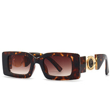 Load image into Gallery viewer, Rectangle Sunglasses Women Men 2023 Vintage Square Female  Designer Black Sun glasses Male UV400 Eyewear INS