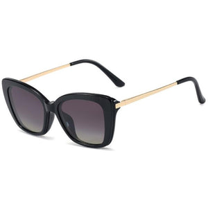 Occhiali da sole polarizzati quadrati rossi Occhiali da sole magnetici per donna Occhiali da sole antiriflesso Occhiali da vista 2023 Oku 