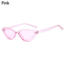 Load image into Gallery viewer, Retro Black Cat Eye Sexy Sunglasses Small Frame Narrow Side Summer Ladies Shades Trending Streetwear Eyewear UV400