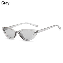 Load image into Gallery viewer, Retro Black Cat Eye Sexy Sunglasses Small Frame Narrow Side Summer Ladies Shades Trending Streetwear Eyewear UV400