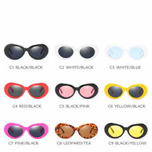 Load image into Gallery viewer, Retro Cat Eye Sunglasses Women  Brand Designer Eyewear Women/Men Oval white Glasses Women Gafas De Sol Muje