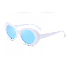 Load image into Gallery viewer, Retro Cat Eye Sunglasses Women  Brand Designer Eyewear Women/Men Oval white Glasses Women Gafas De Sol Muje