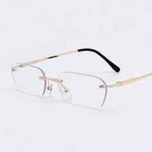 Load image into Gallery viewer, Retro Classic Small Square Sunglasses Men Brand Designer Sun Glasses 2023 Women Vintage Metal Frame Black lens Eyewear UV400