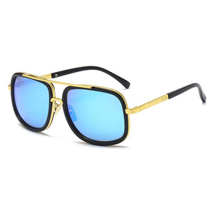 Retro European and American Sunglasses Men and Women Trend Metal Glasses Personality Sunglasses Men