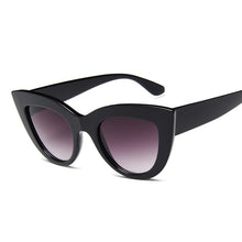 Load image into Gallery viewer, New Retro Fashion Sunglasses Women Brand Designer Vintage Cat Eye Black Sun Glasses Female Lady UV400 Oculos