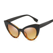 Load image into Gallery viewer, Retro Sunglasses Women Brand Designer Vintage Cat Eye Black Sun Glasses Female Lady UV400 Oculos