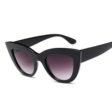 Load image into Gallery viewer, Retro Sunglasses Women Brand Designer Vintage Cat Eye Black Sun Glasses Female Lady UV400 Oculos