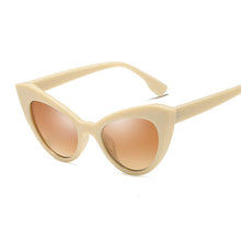 Load image into Gallery viewer, Retro Sunglasses Women Brand Designer Vintage Cat Eye Black Sun Glasses Female Lady UV400 Oculos