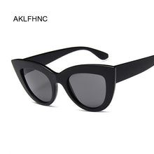 Load image into Gallery viewer, Retro Sunglasses Women Brand Designer Vintage Cat Eye Black Sun Glasses Female Lady UV400 Oculos
