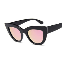 Load image into Gallery viewer, Retro Sunglasses Women Brand Designer Vintage Cat Eye Black Sun Glasses Female Lady UV400 Oculos