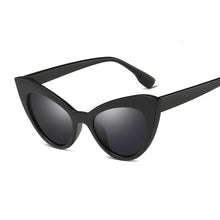 Load image into Gallery viewer, Retro Sunglasses Women Brand Designer Vintage Cat Eye Black Sun Glasses Female Lady UV400 Oculos