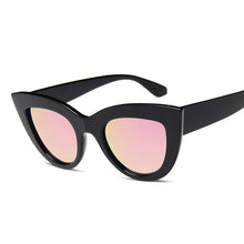 Load image into Gallery viewer, Retro Sunglasses Women Brand Designer Vintage Cat Eye Black Sun Glasses Female Lady UV400 Oculos