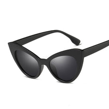 Load image into Gallery viewer, Retro Sunglasses Women Brand Designer Vintage Cat Eye Black Sun Glasses Female Lady UV400 Oculos