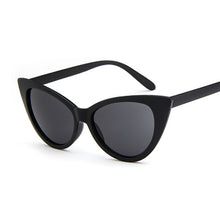 Load image into Gallery viewer, Retro Sunglasses Women Brand Designer Vintage Cat Eye Black White Sun Glasses Female Lady UV400 Oculos