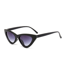 Load image into Gallery viewer, Retro Sunglasses Women Brand Designer Vintage Cat Eye Black White Sun Glasses Female Lady UV400 Oculos