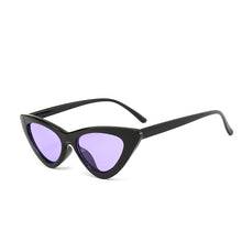 Load image into Gallery viewer, Retro Sunglasses Women Brand Designer Vintage Cat Eye Black White Sun Glasses Female Lady UV400 Oculos