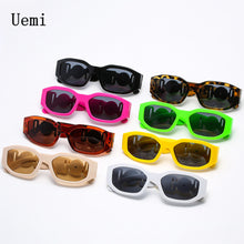 Load image into Gallery viewer, Retro Irregular Square Sunglasses For Women Men Designer Small Frame Sun Glasses Trending Product Shades UV400