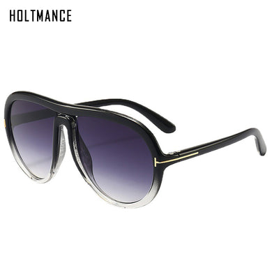 Retro Large Frame Toad Mirror Sunglasses for Women  Brand Design Oval One Piece Sun Glass Driving Shade Eyewear UV400