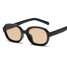 Load image into Gallery viewer, Retro Oval Women Sunglasses For Men Small Frame Gradient Shades UV400 Sun Glasses Trending Vintage Black Blue Eyewea
