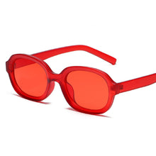 Load image into Gallery viewer, Retro Oval Women Sunglasses For Men Small Frame Gradient Shades UV400 Sun Glasses Trending Vintage Black Blue Eyewea