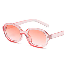 Load image into Gallery viewer, Retro Oval Women Sunglasses For Men Small Frame Gradient Shades UV400 Sun Glasses Trending Vintage Black Blue Eyewea