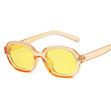 Load image into Gallery viewer, Retro Oval Women Sunglasses For Men Small Frame Gradient Shades UV400 Sun Glasses Trending Vintage Black Blue Eyewea