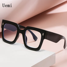 Carica l'immagine nel visualizzatore di Gallery, Occhiali da vista retrò oversize quadrati anti luce blu per donna Uomo Occhiali da vista moderni per computer Reding trasparenti Prodotti di tendenza