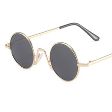 Load image into Gallery viewer, Retro Personality Round Trend Female Sunglasses Punk Metal Glasses Red Lens Eyeglasses Men Eyewear Women