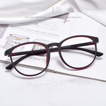 Load image into Gallery viewer, Retro Round Frame Ultralight TR90 Full Frame Small Spectacle Frame For Men And Women Casual Prescription Frame 1066