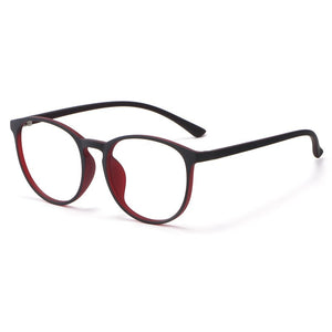 Retro Round Frame Ultralight TR90 Full Frame Small Spectacle Frame For Men And Women Casual Prescription Frame 1066