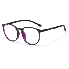Load image into Gallery viewer, Retro Round Frame Ultralight TR90 Full Frame Small Spectacle Frame For Men And Women Casual Prescription Frame 1066