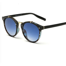 Carica l'immagine nel visualizzatore di Gallery, Occhiali da sole rotondi retrò Occhiali da sole da donna vintage Designer Occhiali da sole vintage con rivestimento Occhiali da sole per donna retro De Sol lunetta 
