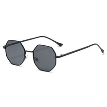 Load image into Gallery viewer, Retro Small Frame Sunglasses Men and Women Trendy Street Shooting Metal Eyeglasses Octagonal Round Face Glasses