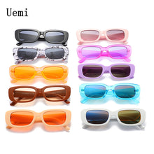 Load image into Gallery viewer, Retro Small Square Sunglasses For Women Men Fashon Rectangle Frame Vintage Trending Shades UV400 Eyeglasses