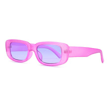 Load image into Gallery viewer, Retro Small Square Sunglasses For Women Men Fashon Rectangle Frame Vintage Trending Shades UV400 Eyeglasses