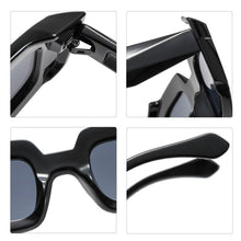 Load image into Gallery viewer, Retro Square Jelly Sunglasses For Women Men Brand Designer  Sun Glasses Thick Border Ins Trending Ladies Shades U
