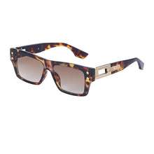 Load image into Gallery viewer, Retro Square Sunglasses for Men  Metal Hollow Design Sun Glasses Woman 2023 Sonnenbrille Oculos Lunette De Soleil