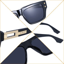 Load image into Gallery viewer, Retro Square Sunglasses for Men  Metal Hollow Design Sun Glasses Woman 2023 Sonnenbrille Oculos Lunette De Soleil