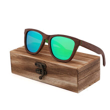 Load image into Gallery viewer, Retro Trend Men&#39;s Wooden Sunglasses in 2023 Walnut Sandwich Bamboo Wood Polarized UV400 Men&#39;s and Women&#39;s Sunglasses