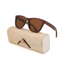 Load image into Gallery viewer, Retro Trend Men&#39;s Wooden Sunglasses in 2023 Walnut Sandwich Bamboo Wood Polarized UV400 Men&#39;s and Women&#39;s Sunglasses