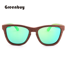 Load image into Gallery viewer, Retro Trend Men&#39;s Wooden Sunglasses in 2023 Walnut Sandwich Bamboo Wood Polarized UV400 Men&#39;s and Women&#39;s Sunglasses